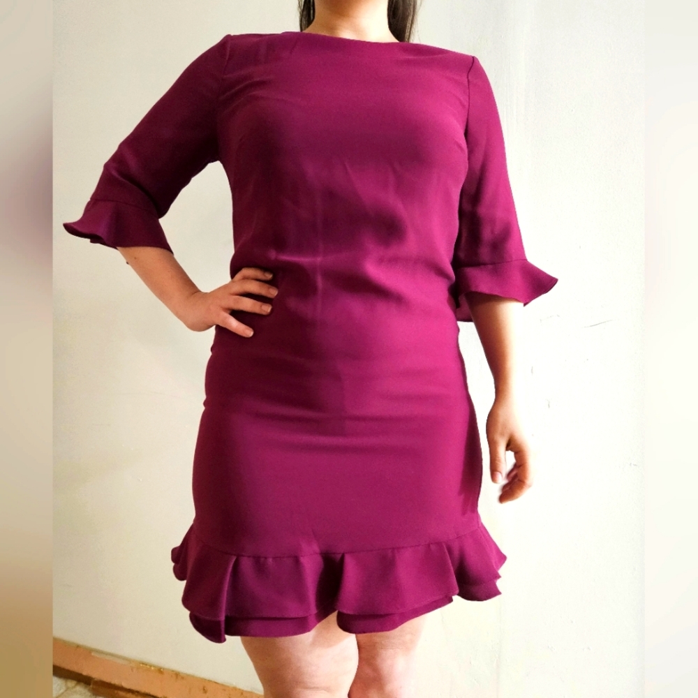 CeCe ruffle dress